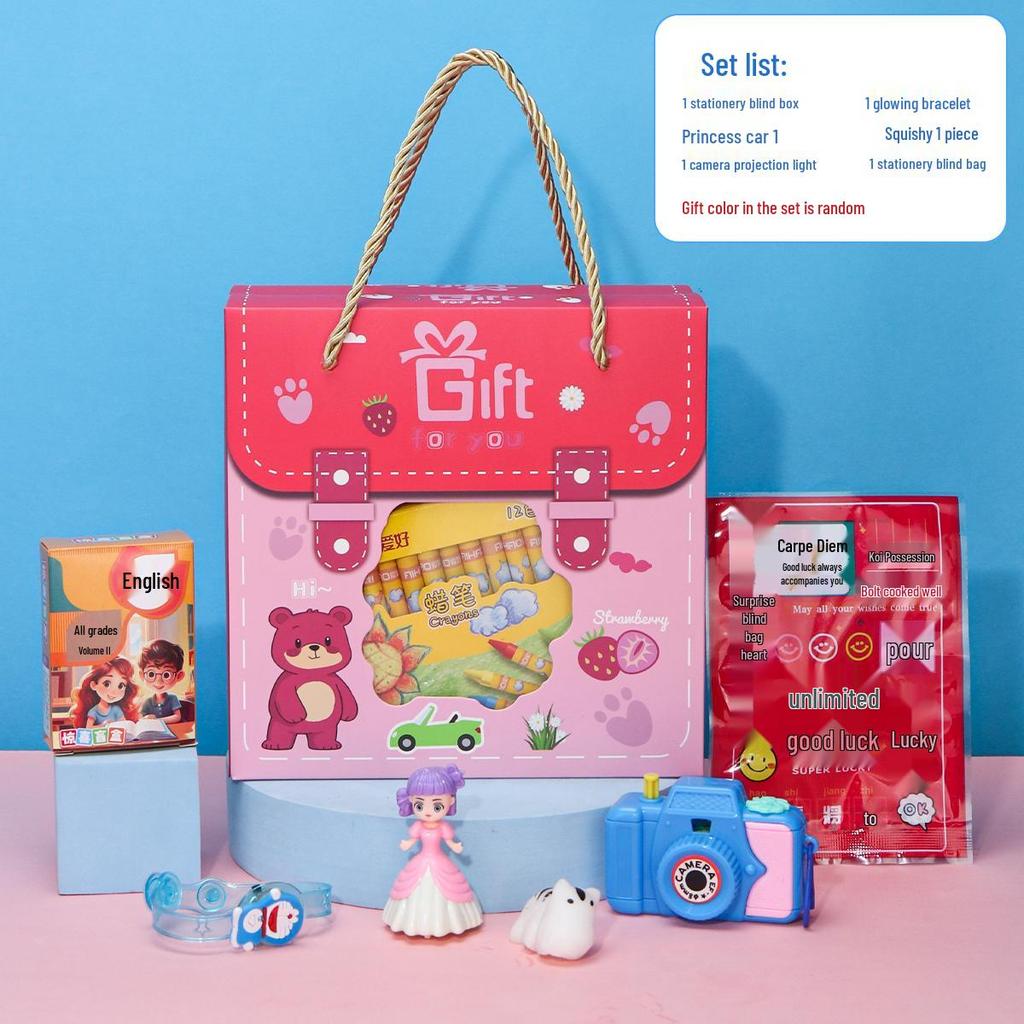 Back-to-School Gift Box: Ideal for Boys & Girls, Birthday Favors, Sharing Gifts, Rewards, Kindergarten & Primary School Students