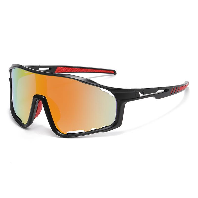 Photochromic Unisex Cycling Sunglasses: Windproof & Dustproof Large Frame Goggles