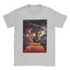 Super Metroid T-Shirt Herren Baumwolle Vintage T-Shirts Rundhals Spiel-Tees Kurzarm-Tops Klassisch