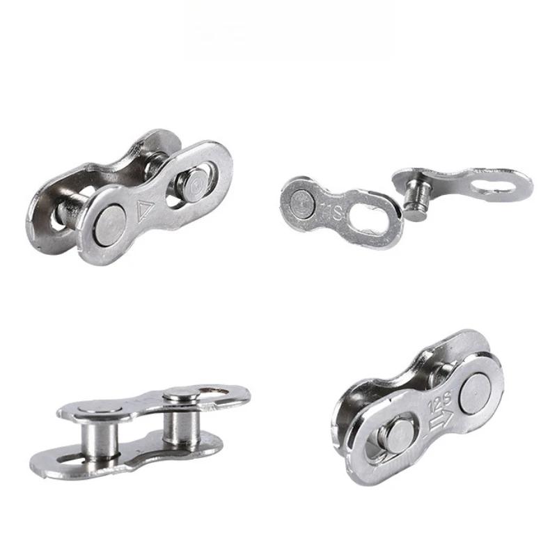 8S9101112 Speed Mountain Bike Chain Magic Buckle Single Speed Chain Quick Release Bicycle Chain Missing Link Bicycle Parts