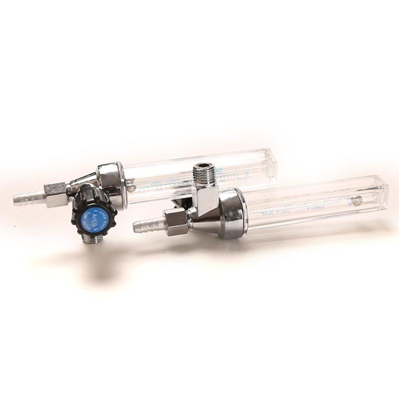 Argon CO2 Regulator Flowmeter Featuring Clear Tube For Clear Gas Flow Monitoring And Antislip Connection