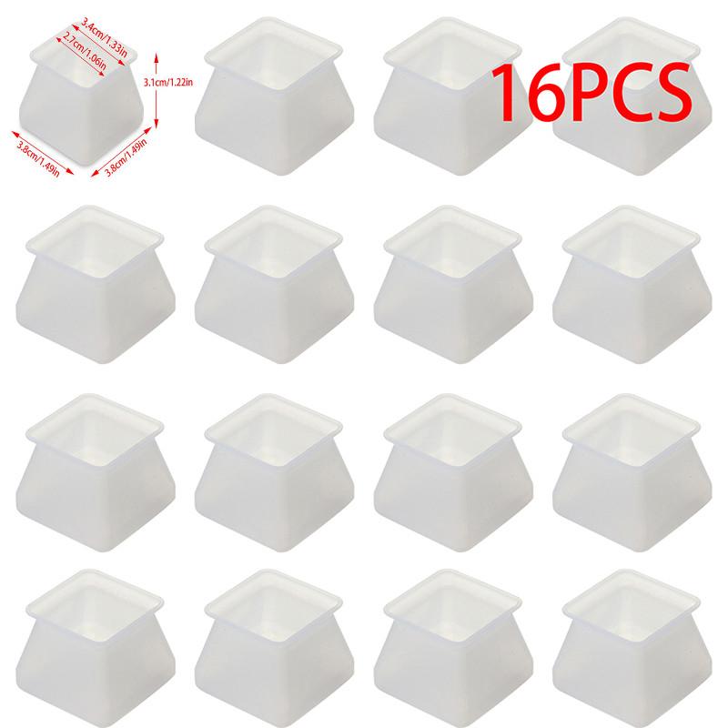 

16 шт. противоскользящие накладки на ножки стульев силиконовые накладки на стол накладки на ножки защитные накладки на пол мебельные аксессуары