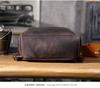 Sivok Retro Men's Genuine Leather Cowhide Laptop Backpack