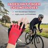 Fingerless Sun Protection Fitness Gloves  Glove Cycling Gloves Half Finger Gloves