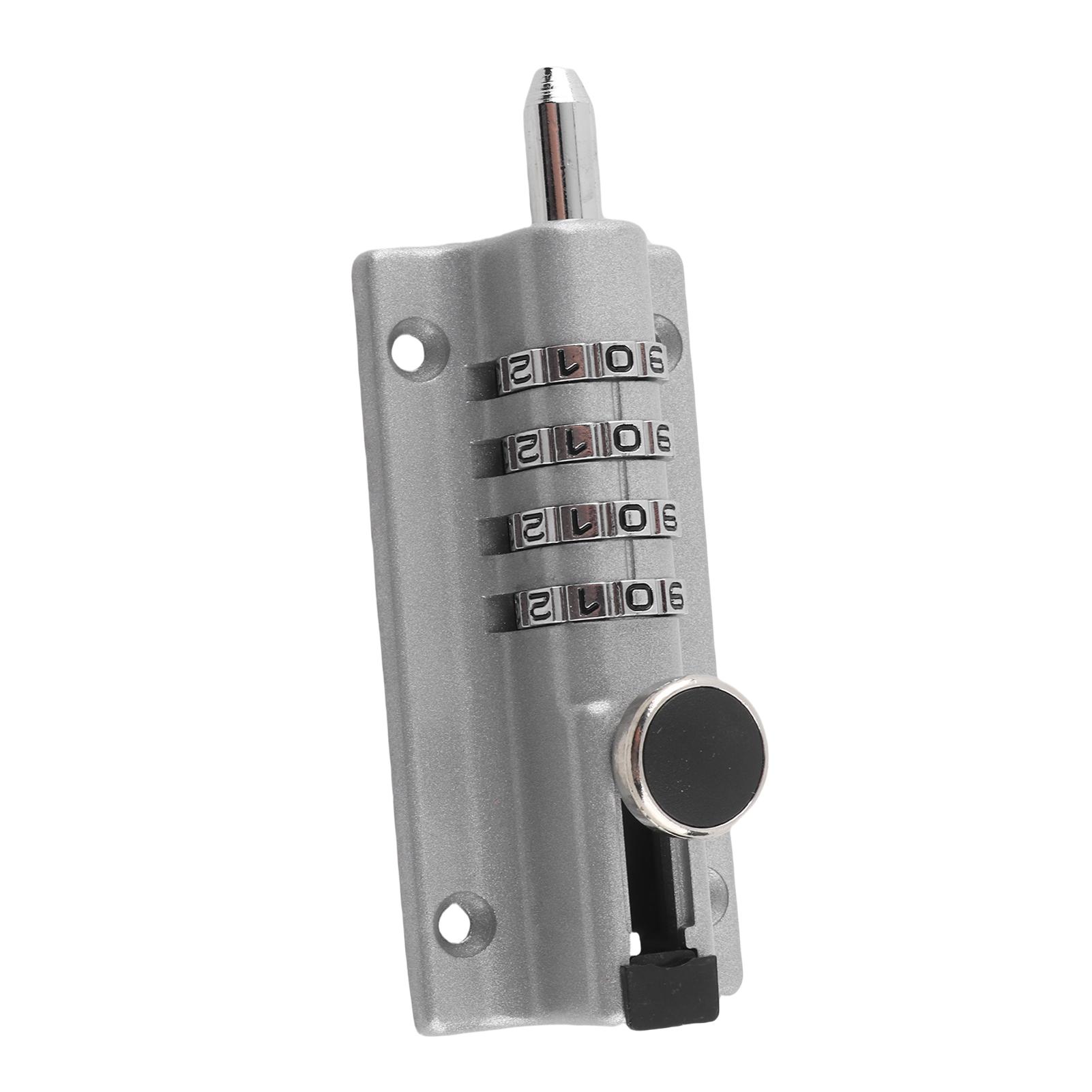 

Замок з кодом Надійний пароль Антикорозійне покриття 4-значний замок для воріт басейну, огорожі, ферми