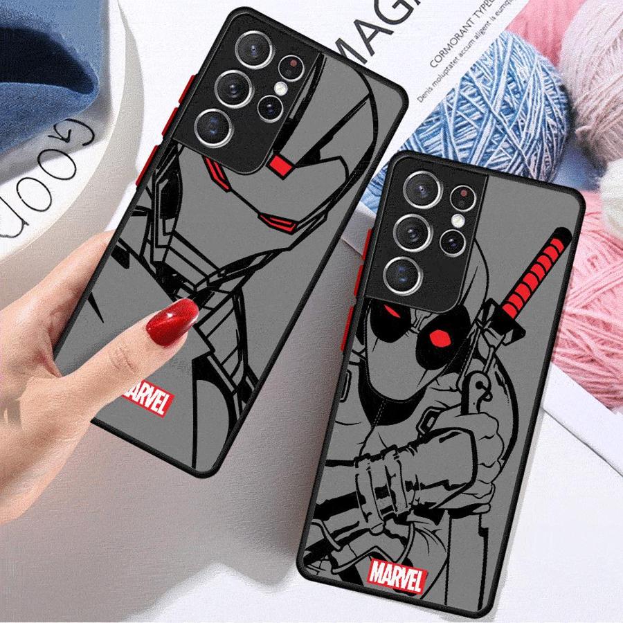 Marvel Spiderman Venom Phone Case for Samsung Galaxy S10 Plus S10 Lite S22 Plus S24 S25 Ultra S21 S20 FE S9 S23 Ultra Cover