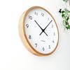KATOMOKU muku clock 13 LL Oak wall clock Sweep movement radio km-139OARCS 382mm (SKP clock)