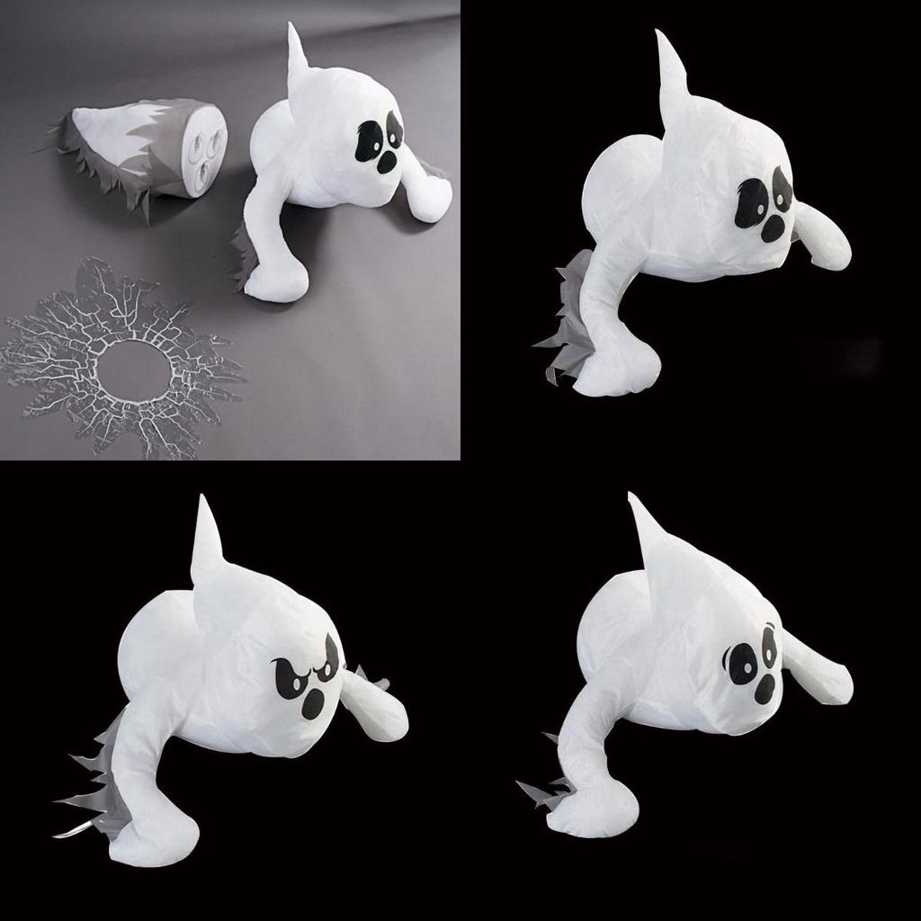 Expressive Window Collision Ghosts Perfect For Halloween Decorations