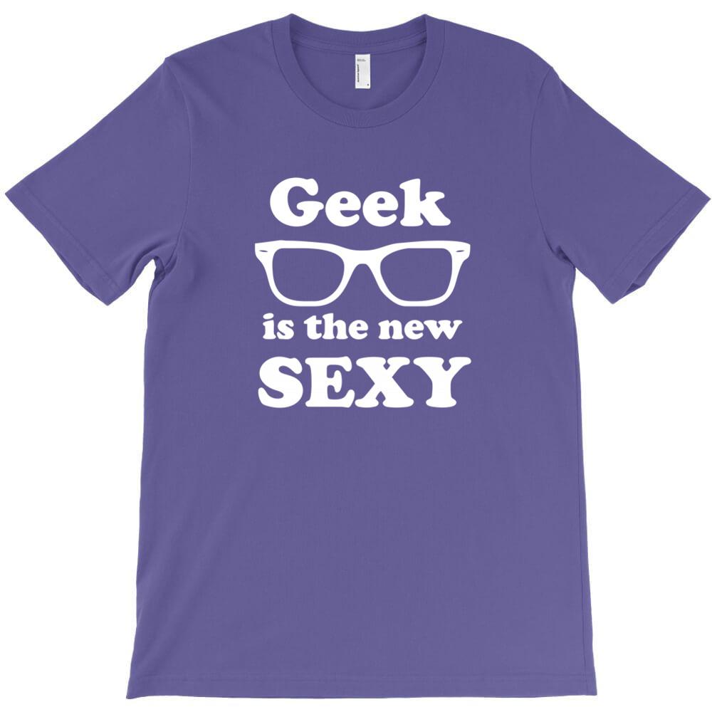 Geek Is The Sexy T Shirt Mens Short Sleeved Tee Shirt T