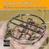 Stainless Steel Mini Steaming Rack & Heat Insulation Pad for Electric Pots