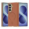 Leather Magnetic Case Galaxy Z Fold 8 Ultra 7 6 5 Electroplated Shockproof Protective Cover