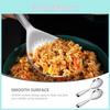 Modern Stainless Steel Serving Spoon For Kitchen And Buffet Perfect For Rice And Dishes