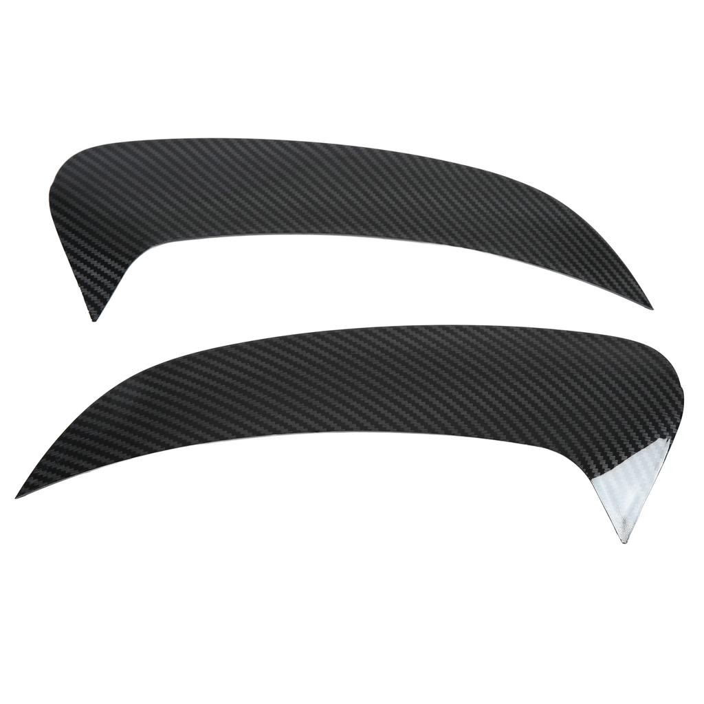 2pcs Carbon Fiber Style Rear Bumper Air Vent Trim Replacement for Mercedes Benz GLE Class W167