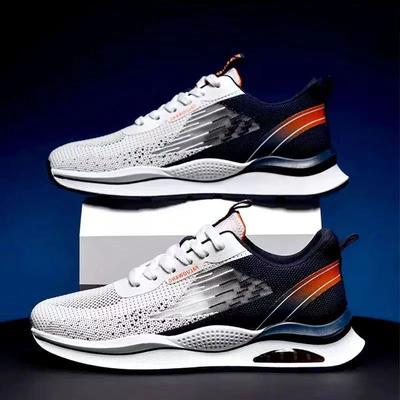 Fashion Men Sneakers Mesh Casual Shoes Lac-up Men Shoes Lightweight Vulcanize Shoes Walking Sneakers Zapatillas