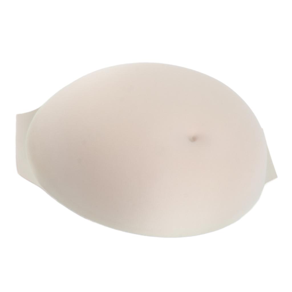 Fake Belly Rectangular Breathable Lightweight Artificial Pregnant Tummy for Props Costumes Cosplay