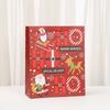 6/10pcs StoBag Christmas Party Paper Tote Bags Recyclable Gift Bags for Candy Cookies Classroom Exchange Winter Events