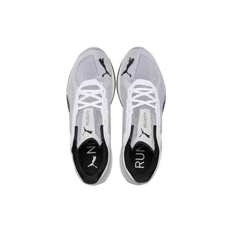 Puma Velocity Nitro White Black Men Sneakers 194596-04