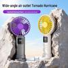 Portable USB Rechargeable Handheld Fan - 100-Speed Stepless, Strong Wind Power, Mini Size