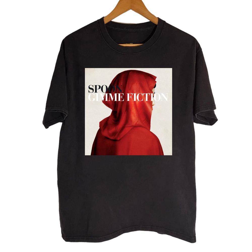 Spoon Gimme Fiction Black Cotton Shirt All Size S5xl Cl593 S