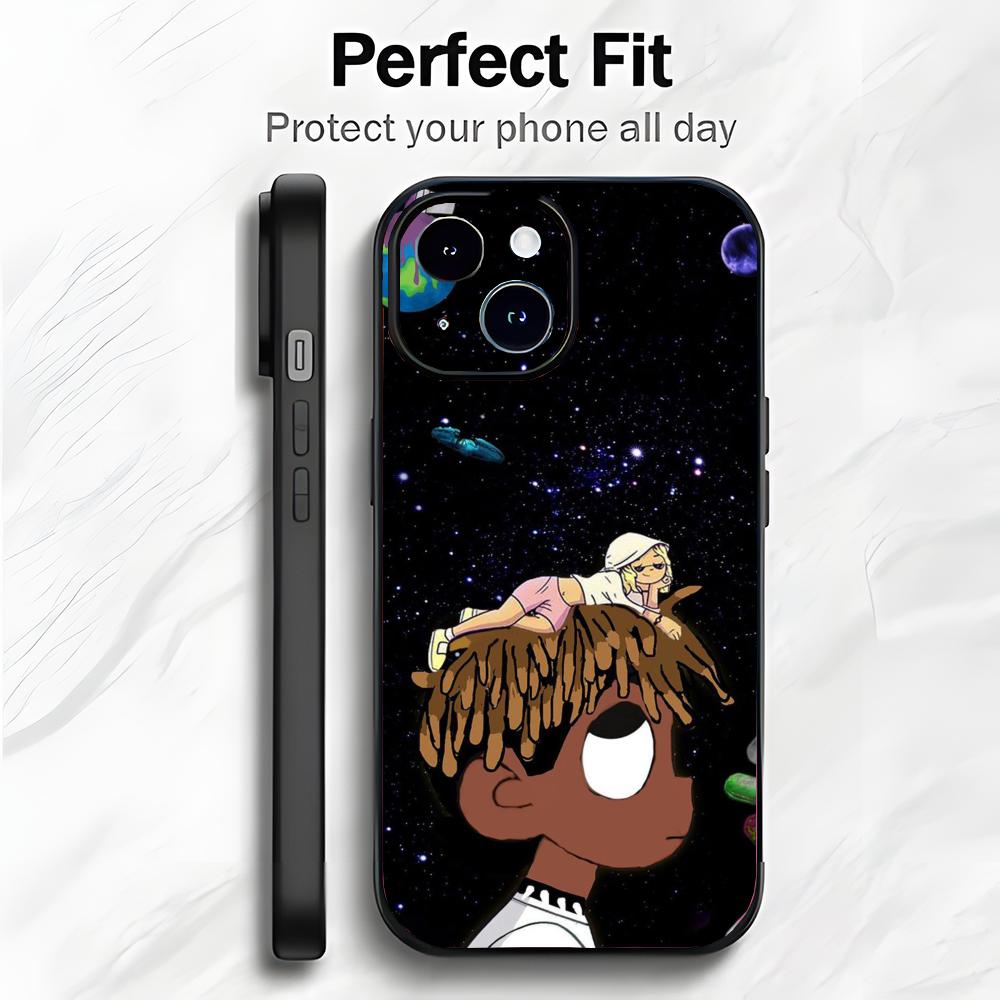 Emotional Rap Star J-Juice WRLD Phone Case Phone Case Soft Packaging Lightweight For iPhone17 16 15 14 13ProMax