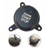 Automotive Accessories Engine Start Stop Switch Car Switch Replacement Starter As Shown Black Plastic Material