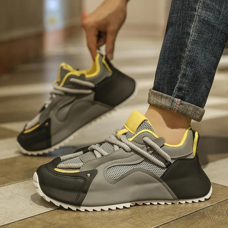 New Shoes For Men Sneakers Male Casual Mens Shoe Tenis Luxury Shoes Trainer Race Breathable Shoes Fashion Loafers Running