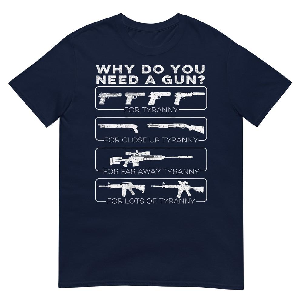Why Do You Need A Gun For Tyranny TShirt S