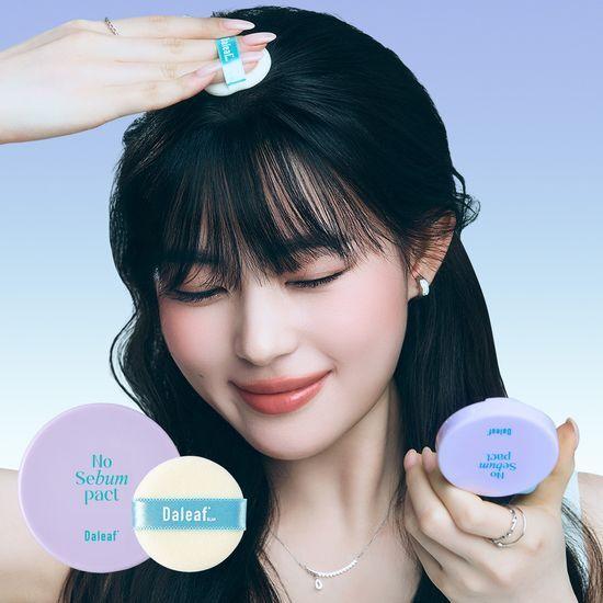 Daleaf Glam No-Sebum Hair Pact 5g