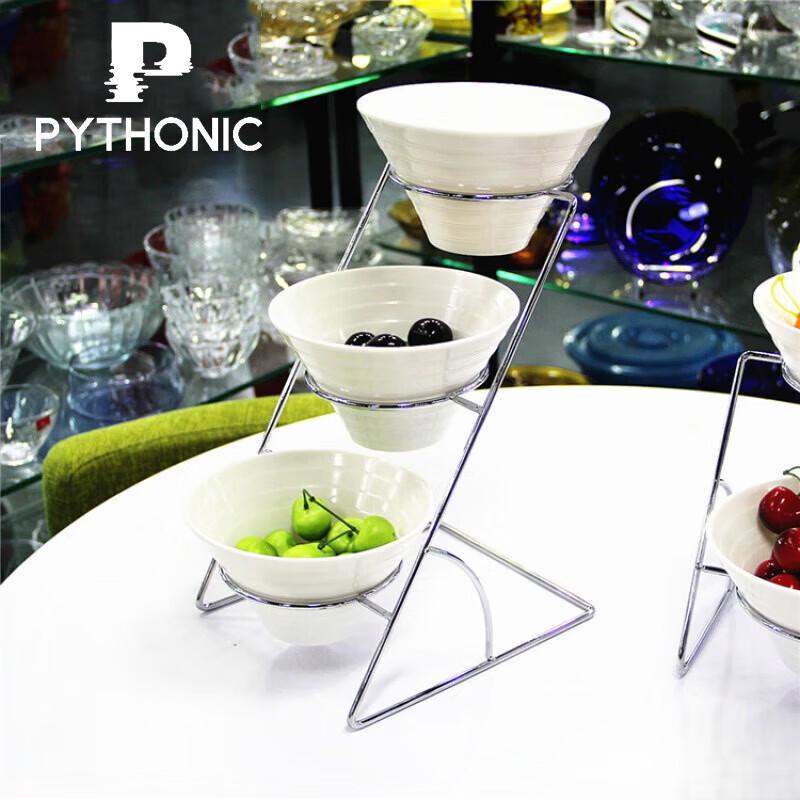 PYTHONIC 3-Tier Condiment Display Set