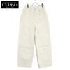 YENN Y232-31021-2QU White High Rise Tuck Wide Pants Bottoms 40 whiteUsed