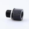 AC PERFORMANCE Reducing Bush Female 1/8 NPT To Male Metric M12 x 1.5mm Adapter Aluminum Black