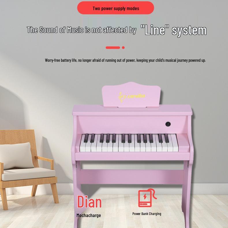 30-Key Smart Electric Piano for Children – Professional Weighted Keys, Perfect for Home Learning