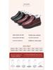 2023 Women's Winter Warm Velvet Cotton Snow Boots with Non-Slip Soft Soles for Middle-Aged and Elderly