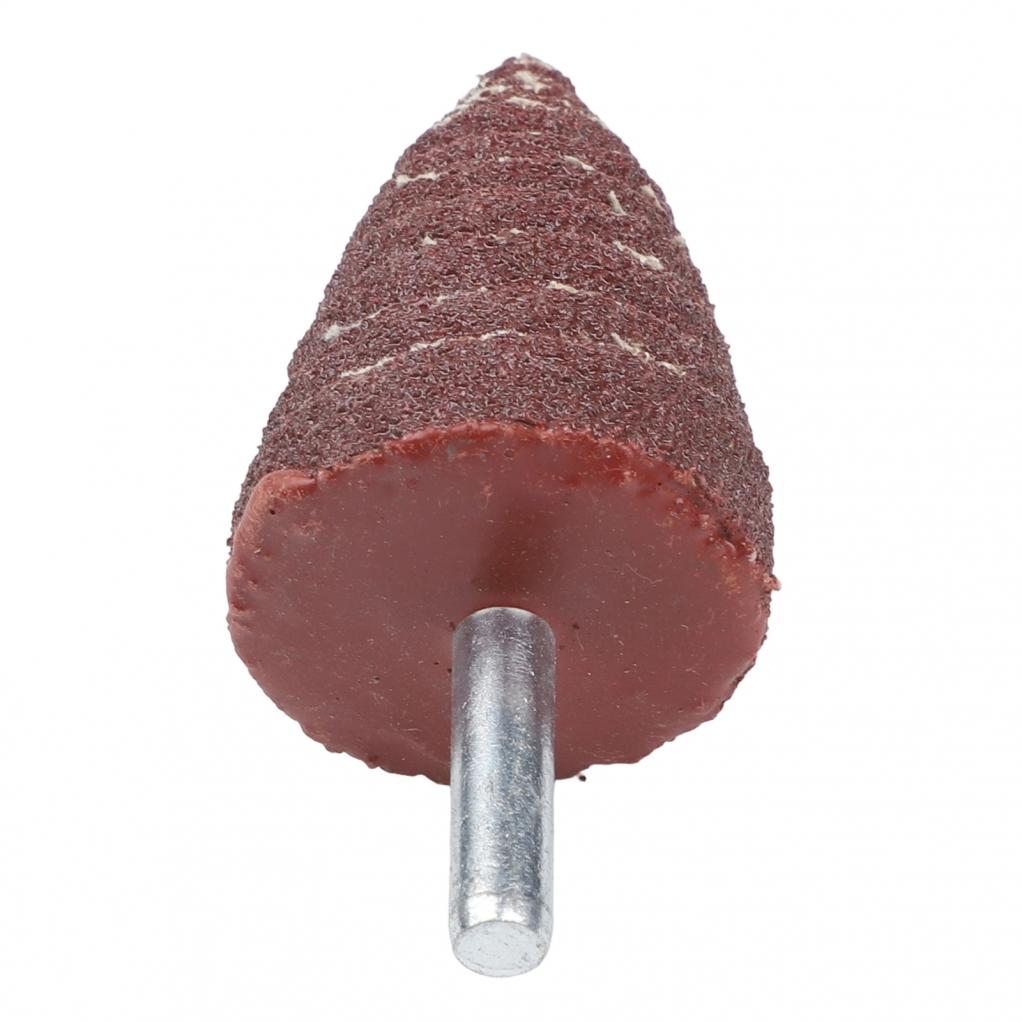 Cone Flap Wheel Sanding Head Electrostatic Sand Coating