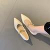 Women's Winter Fashion White Shoes with Hidden Heel for a Slimmer Look