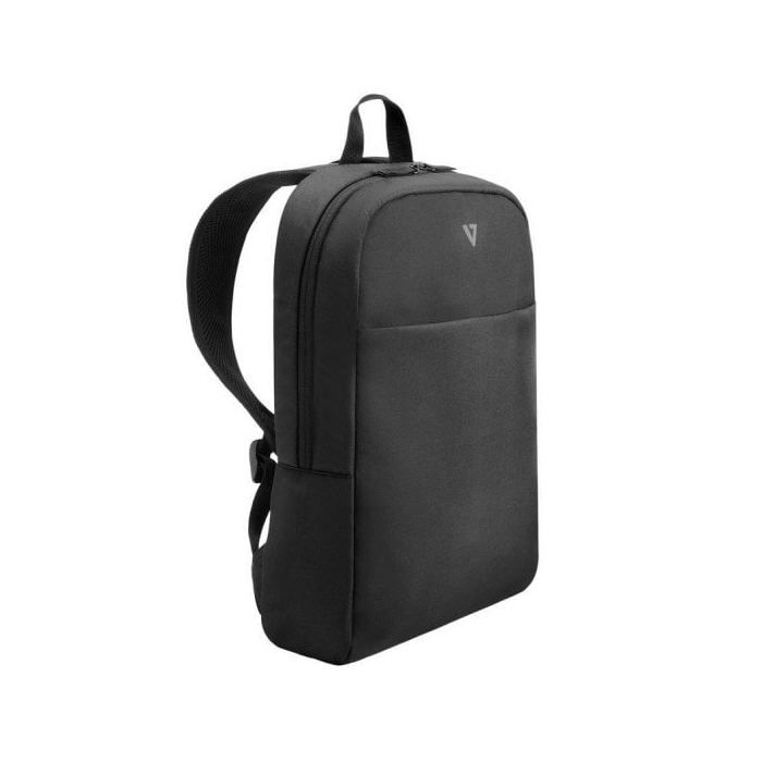 Sac à dos pour ordinateur portable - V7 - CBK16-BLK - Résistant à l'eau - 40,6 cm - Noir