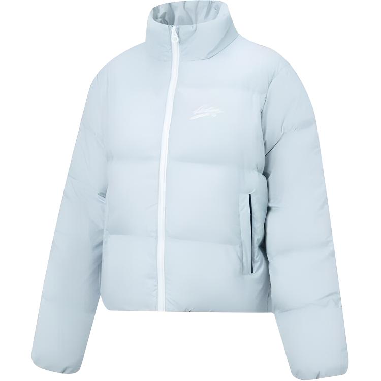 

Li Ning Stand Collar Letter Zipper Warm Down Jacket Women outerwear AYMV236-2 XXL
