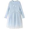 Girls' Knitted Mesh Princess Dress