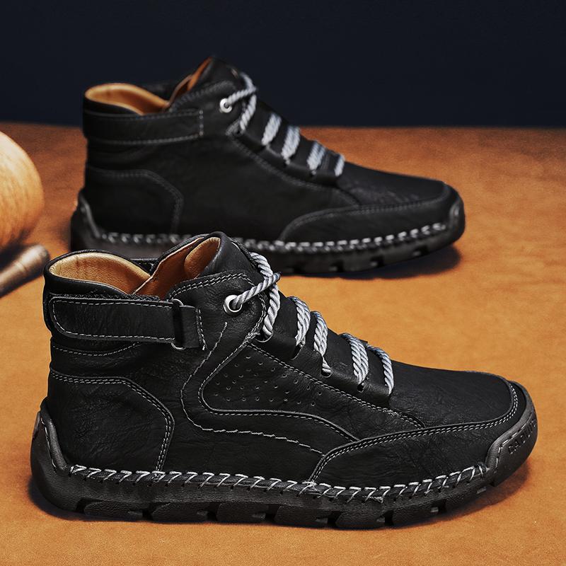 Erkekler Rahat Ayakkabılar Loafer'lar Spor Ayakkabı El Yapımı Retro Eğlence Loafer'lar Ayakkabı Erkek Ayakkabı