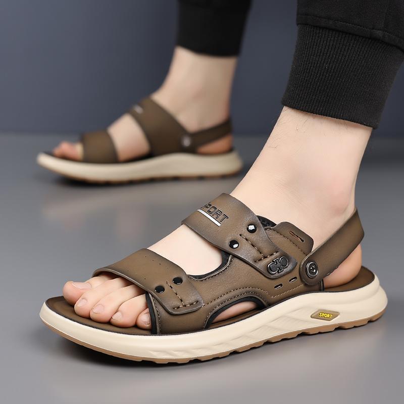 Sandalias Hombre Men Slippers Summer Men Sandals Open Toe Flat Mens Casual Shoes Outdoor Walking Sandals for Men Beach Shoes