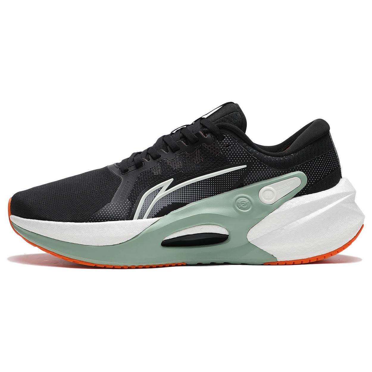 LiNing Furious Rider 7.0 Abrasion Resistant Breathable Low Top Running Shoes Men s Black White ARZT003-2 41