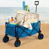 Multi-purpose Cart Aktive Blue Black 88 X 47 X 53 Cm Foldable Beach