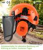 GREEN DEVIL Forestry for Chainsaw Grass Face Construction Retractable Sun Hard Impact EN397 Helmet, Work, Mowing, Guard, Helmet, Visor, Earmuffs,