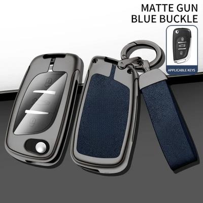 Car TPU Zinc Alloy Key Case Bag for Peugeot RCZ GT Line Coupe Car Key Chain Car Metal Key Shell Interior Decoration Accessories