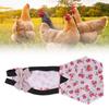 Chicken Diapers Washable Breathable Poultry Cloth with Bow Tie for   Chicken and Goose