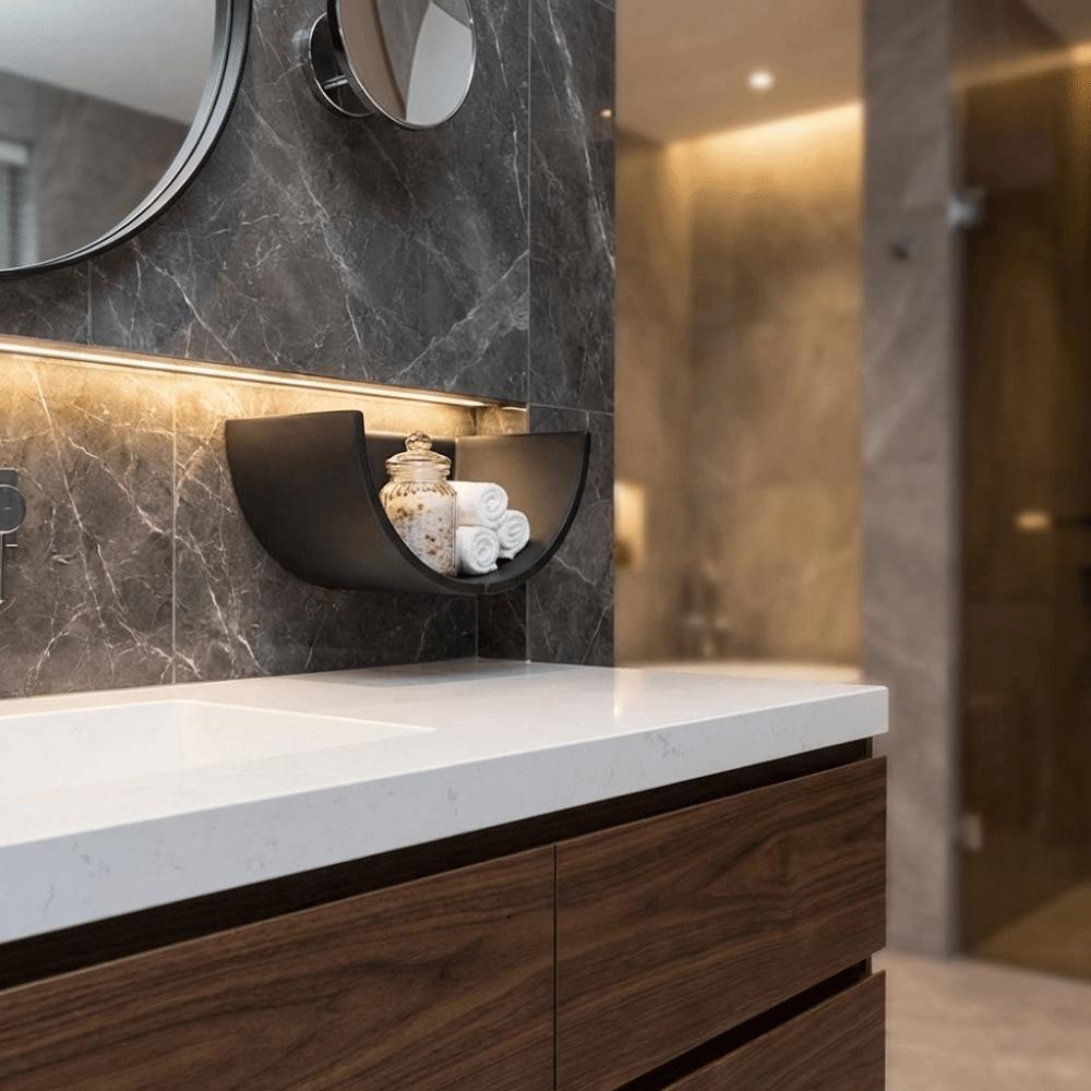 Space-Saving Wall-Mounted Paper Towel Box Plastic Bathroom Storage Container  Restaurant