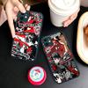 Persona 5 Matte Protective Case for iPhone 16 15 14 13 12 11 Pro Max X XS MAX Protection Case