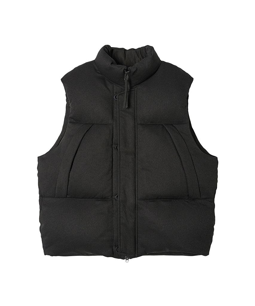 Roughside Field Down Vest Dark Brown