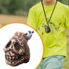 Píšťalka smrti Křičící píšťalka Nástroj Lebka Retro Aztécká Smrt Halloween Nejhlasitější píšťalka Venkovní kempování Nouzová píšťalka
