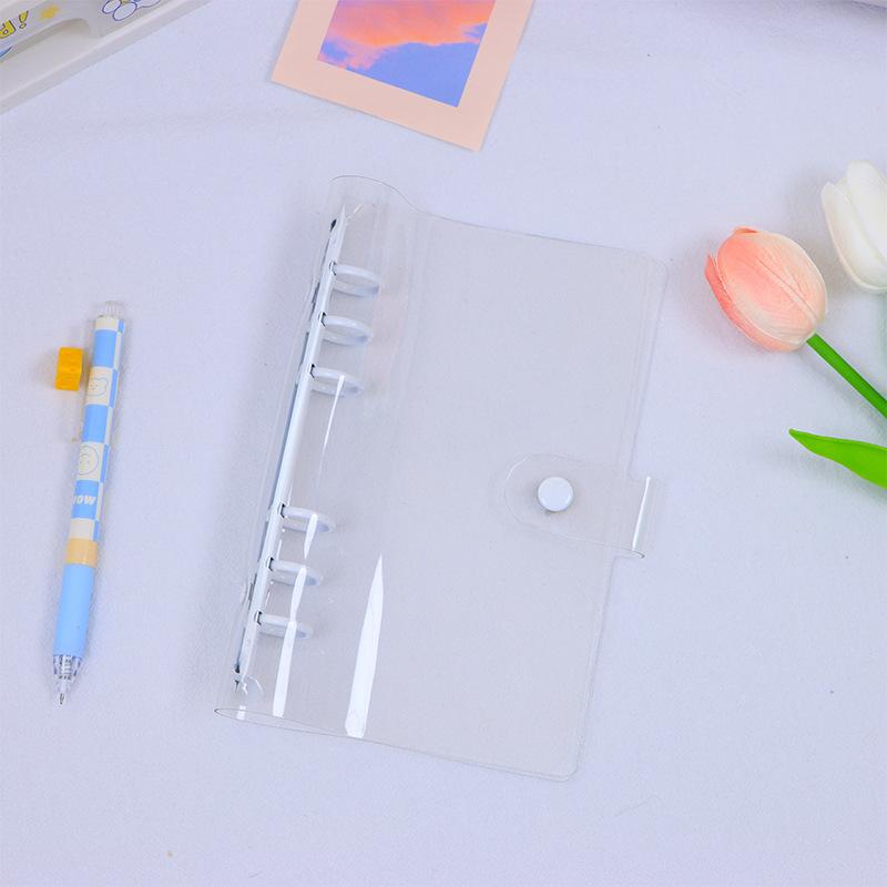 2026 Calendar A5 A6 6-hole Hand Account Loose-leaf Calendar Partition PP Frosted Transparent Protective Pad